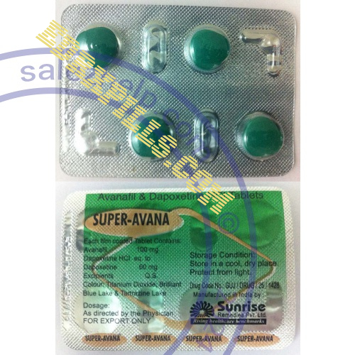 Super Avana (avanafil + dapoxetine)